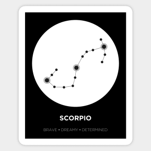 Scorpio  Zodiac Sticker